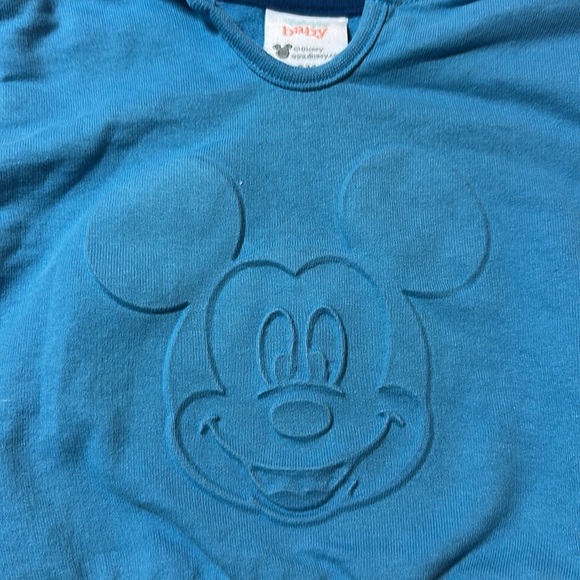 Disney - Blue Hoodie with Mouse Ears - Picture 2 of 2